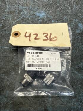 Cm10060 Dometic Cp4236 Seastar Boat Tee Adaptor Micro-c 5 Pin