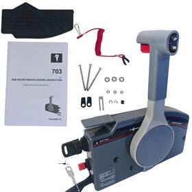 D-703-48205-16 Doyt Fits Yamaha Outboard Side Remote Control Box 703-48205-16 10 Pins 5m With Tirm