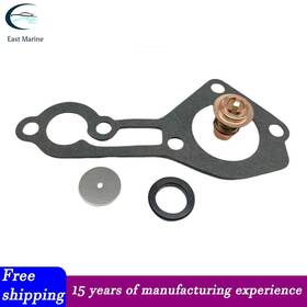 803061t1 East-marine Thermostat Kit Fit Mercury Mariner 2 Stroke 70 75 80 90 115 125 Hp 8032