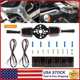 Pt2000-1p Eg-auto Egqp1217 Bezel Control Switch Dua Blinker Trim/jack Plate For Seastar Hydraulic