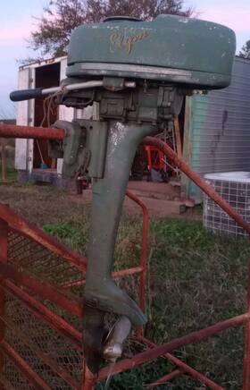 57158401 Elgin Vintage Outboard Motor Sears Roebuck