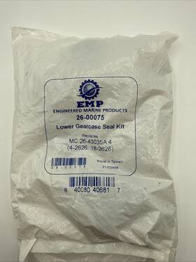 26-43035a Emp Marine 840080406817 Lower Gearcase Seal Kit 26-00075 Replaces Mc 4 Products