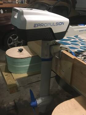 Sp-1111-x1 Epropulsion Spirit 1.0 Electric Outboard Motor Extra Short Shaft