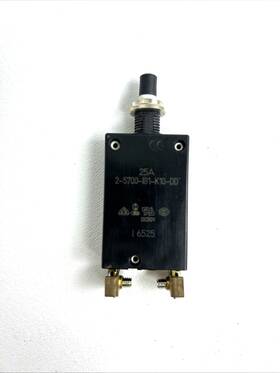 2-5700-ig1-k10-dd Eta 25 Amp 2-5700 Series Push Button Circuit Breaker With Screw Terminals E-t-a