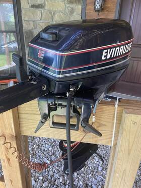 033195bb Evenrude Outboard Motor 1994 9.9hp 2 Stroke Model Eioretm S.n. G