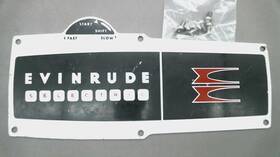0278356 Evinrude Selectric 278356 Remote Control Side Plate And Screws - Used