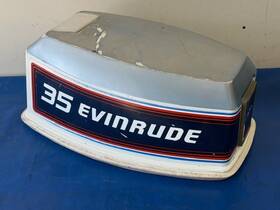 0281804 Evinrude 1977-2005 Johnson 281572 Motor Cover Top Cowling 20hp 25hp 28 30 35hp