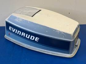 0282058 Evinrude 1970-1996 Johnson 282058 Motor Cover Top Cowling Hood 35hp-60hp 282057