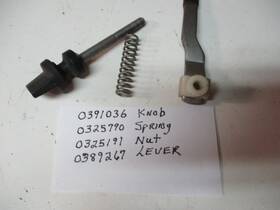0391036 Evinrude Johnson Control Box Knob And Friction Screw Assembly