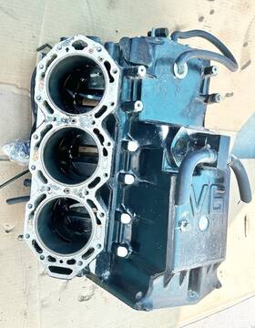 0439765 Evinrude Ficht 225 Hp 2 Stroke 6 Cylinder Crankcase Block 1999-2000 200