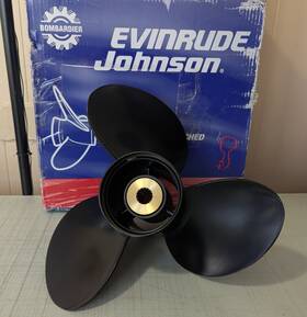 0778604 Evinrude Genuine 3 Blade Aluminum Propeller 15.3 X 19 Rh New Brp Johnson