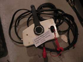 393129 Evinrude 175943 Outboard Control Box With Harness Red 10 Pin Connector P#