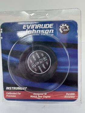 177047 Evinrude Johnson Gauge System Check Tech 2 Inch Brp Genuine Part Nos