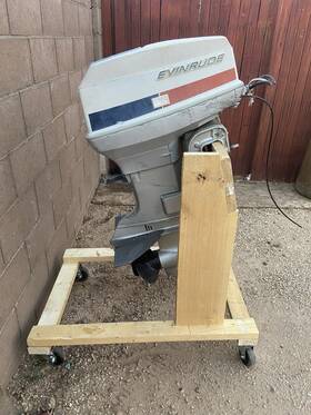 1972-50hp Evinrude 72 Johnson