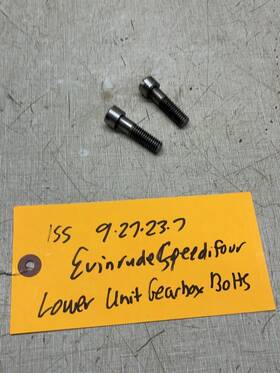 202415 Evinrude 7031 Speedifour 33.4hp Outboard Boat Motor Lower Unit Gearcase Bolts