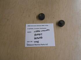 309698 Evinrude 309707 Johnson 1965 9.5hp Outboard Rubber Mounts T72