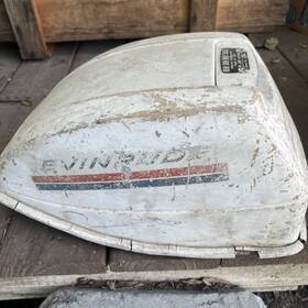 Evinrude 346789 6 Hp Fisherman Outboard Hood Cover Cowling 1970s