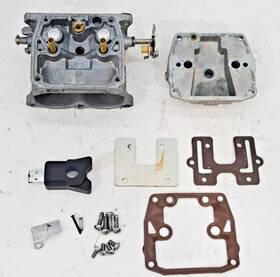 393770 Evinrude 1985 90 Outboard Oem Lower Carb Fresh Water Sonic Cleaned