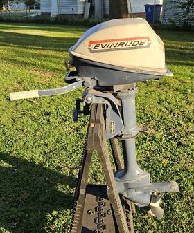 40006e-e04294 Evinrude 1970 Lightwin 4 Hp Outboard Motor