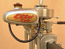 4264-03219 Evinrude 1939 Elto Cub .5 Hp Outboard Motor - Restored To Original Condition