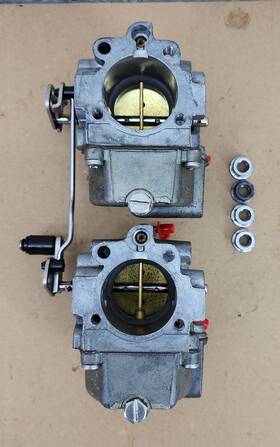 432989 Evinrude 432986 40/48/50 Hp Johnson Carburetor Set 1989-1992 432987 C#