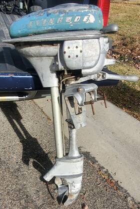 4404-11300 Evinrude Outboard Motor 5.4 Hp Zephyr 4404 11300 1946
