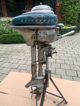 4404-21864 Evinrude Outboard Motor 5.4 Hp Zephyr 4404 1946 Works