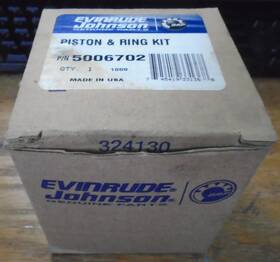 50096702 Evinrude Johnson Oem Piston And Ring Kit 5006702 Nos