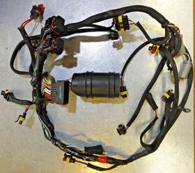 586863 Evinrude Etec Wiring Harness 2004-2007 40-60hp 586863- Used Eb1-3
