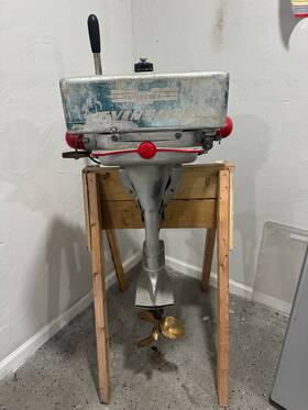6039-24125 Evinrude 1949 Boat Motor Sportwin 3.3hp