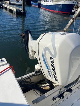 E200ffxeen Evinrude 200 Hp Outboard Engine Ram Fitch 2-stroke V6 25 Inch Shaft Standard R.h