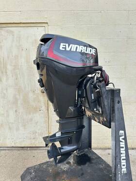 E30dpglafb Evinrude 2016 30hp Etec 2 Stroke Outboard Engine 20 Inch Good Condition 78 Hours