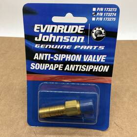 0173274 Evinrude Johnson Oem Anti-siphon 3/8 Valve