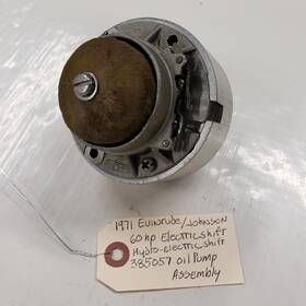 385057 Evinrude Johnson Oil Pump Electric Shift Gearbox 1971 60hp