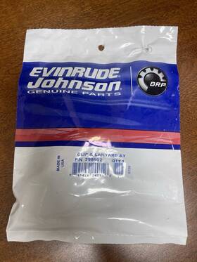 0398602 Evinrude Johnson 398602 Clip And Lanyard Evinrude/johnson