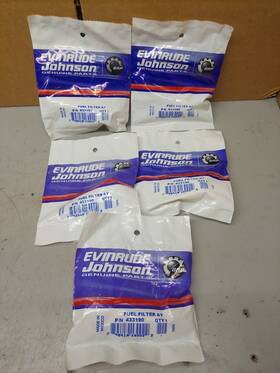 433190 Evinrude Johnson 5 Genuine Omc Fuel Filter Assembly Oem New