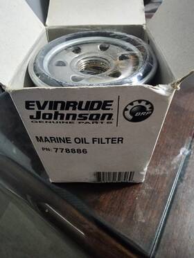 778888 Evinrude Johnson - Brp Genuine Parts Marine Oil Filter #778888