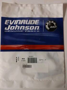 0313065 Evinrude Johnson Brp Genuine Oem Gasket - Exhaust Housing 313065 Omc 6hp