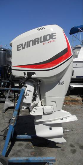 E200dhxine Evinrude Johnson 2012 200 Etec Outboard 25 Inch Shaft Engine Motor 350hours Standard Rotati