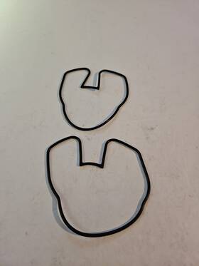 3853473 Evinrude Johnson Omc Seal 2 For 40 Nos Oem Omc61
