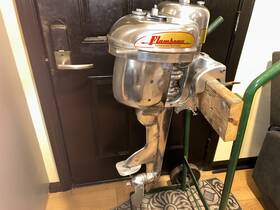174050 Flambeau Rare 5hp Outboard Motor Polished Man Cave 1953-1956