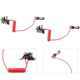 Flashbuyeasy 636432215196 Boat Kill Switch Key Set For Johnson Evinrude Mercury Yamaha 2pcs