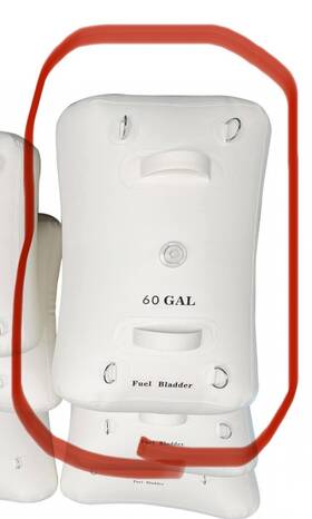 For Boating Racing 711931524076 60 Gal Fuel Bladder Emergency Tanks Extended Range Fishing Yachting