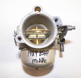 582061 Force 1984 85hp Outboard Carburetor Middle We4-2 83 84 85 86 87 88 89