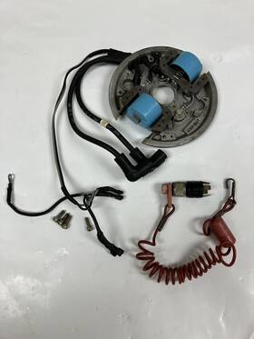 Fir-40001b Force 9.9 Hp Outboard Motor Magneto Ignition Assembly With Ground And Kill Switch