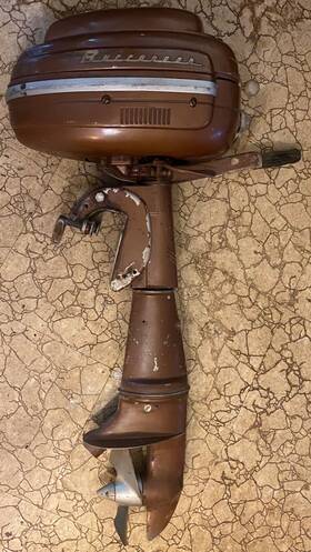 5d10b Gale Products Vintage Buccaneer Outboard Motor 5 Hp
