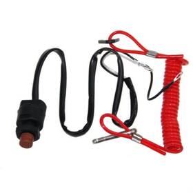 6h4-82575-00 Ghmarine For Yamaha Outboard 6hp - 15hp 30hp 40hp Engine Kill Stop Switch Safety Lanyard