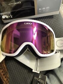 7130190 Giro Moxie Grey Womens Goggles With Amber Pink And Yellow Lenses New Open Box