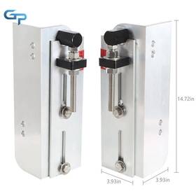 Gre126955 Greatparts New 6 Inch Set Back Jack Plate 4ftft Adjustable Aluminum Outboard Boat Us