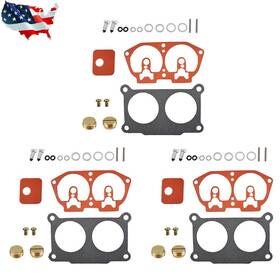 Gaa440391 Gurdtopo For Outboard V4v6 Yamaha 3pcs Carburetor Rebuild Kit 150 175 200 225 Hp 86-95